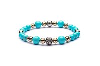 Armband Antracite Classic in Halbedelsteine C11 VIOLA